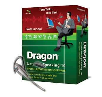 headset for dragon naturally speaking software